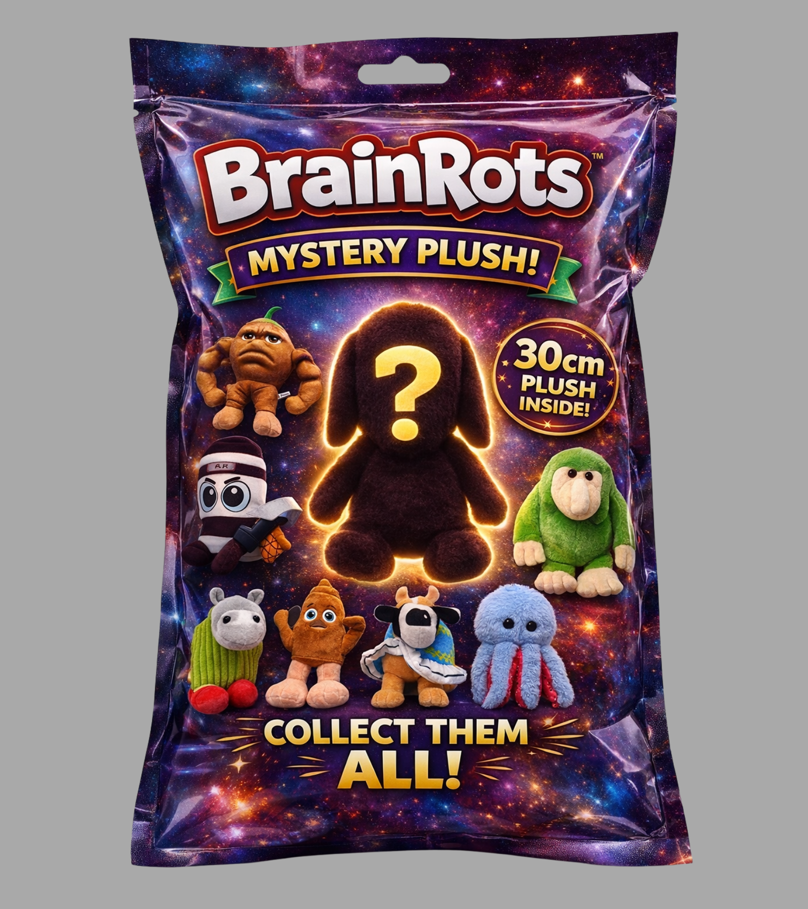 Lucky Block Brainrot Λούτρινα