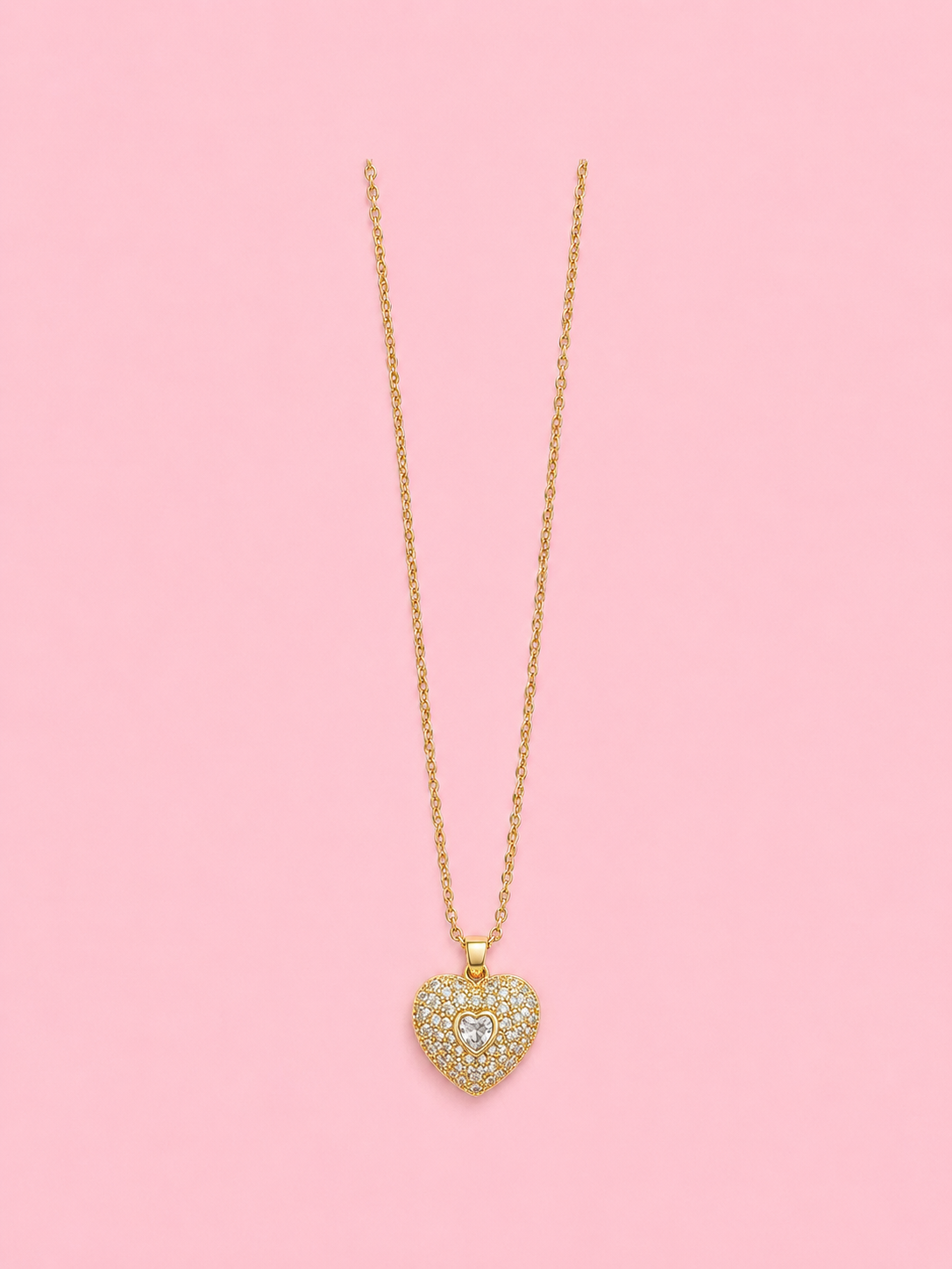 Golden Heart Necklace