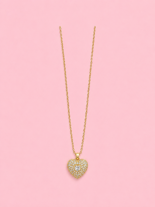 Golden Heart Necklace
