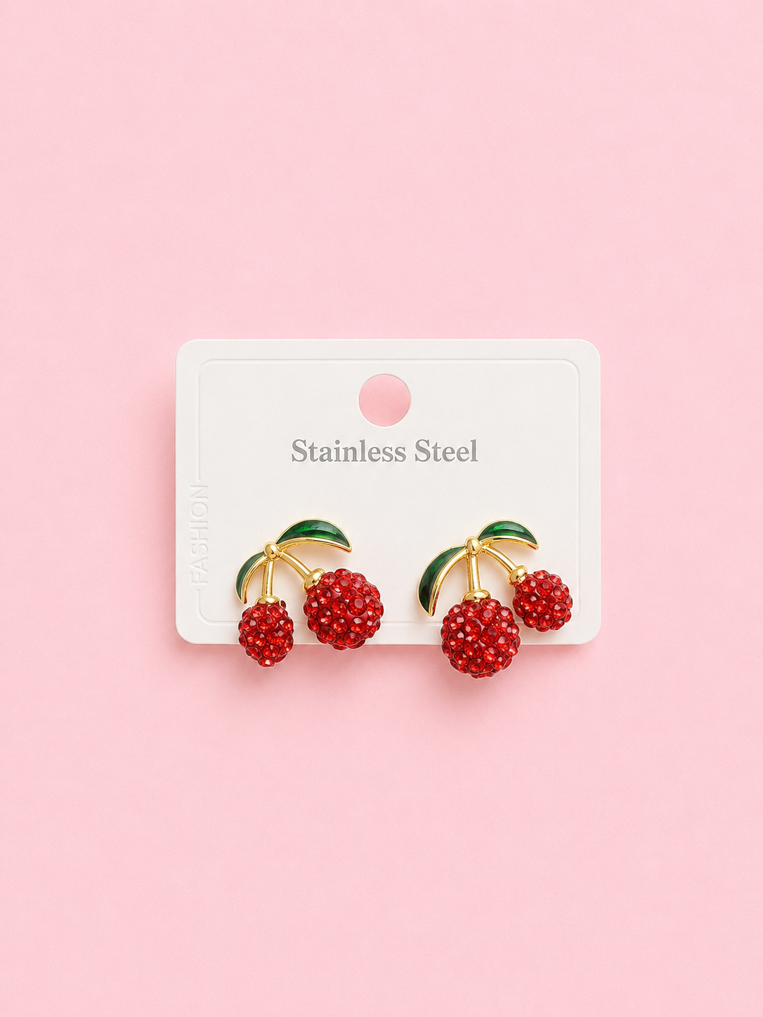 ✨ Cherry Spark Earrings