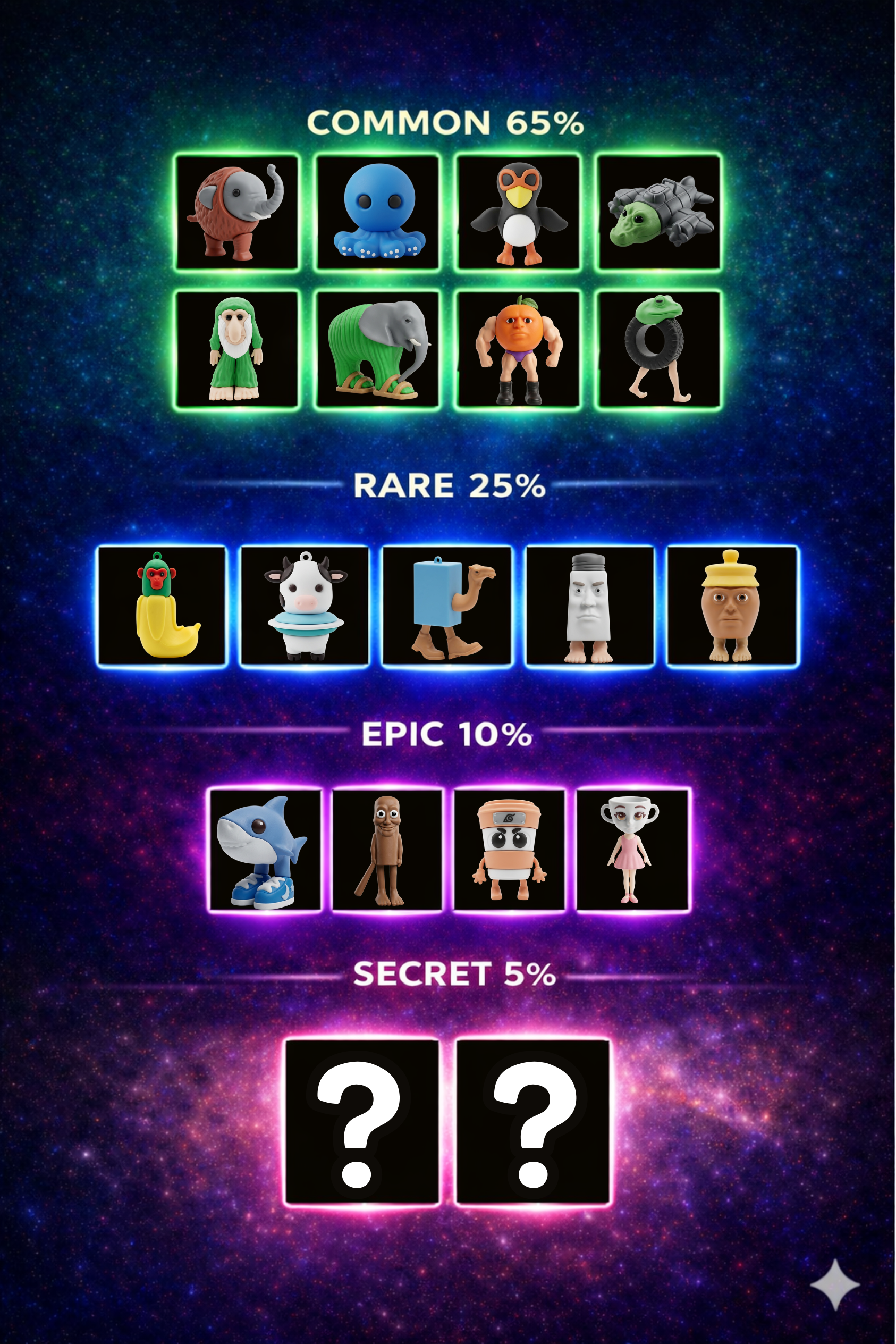 Lucky Block Brainrot Μπρελόκ