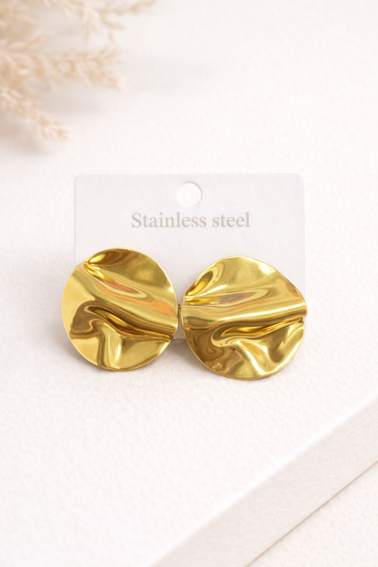 Σκουλαρίκια Gold Minimal