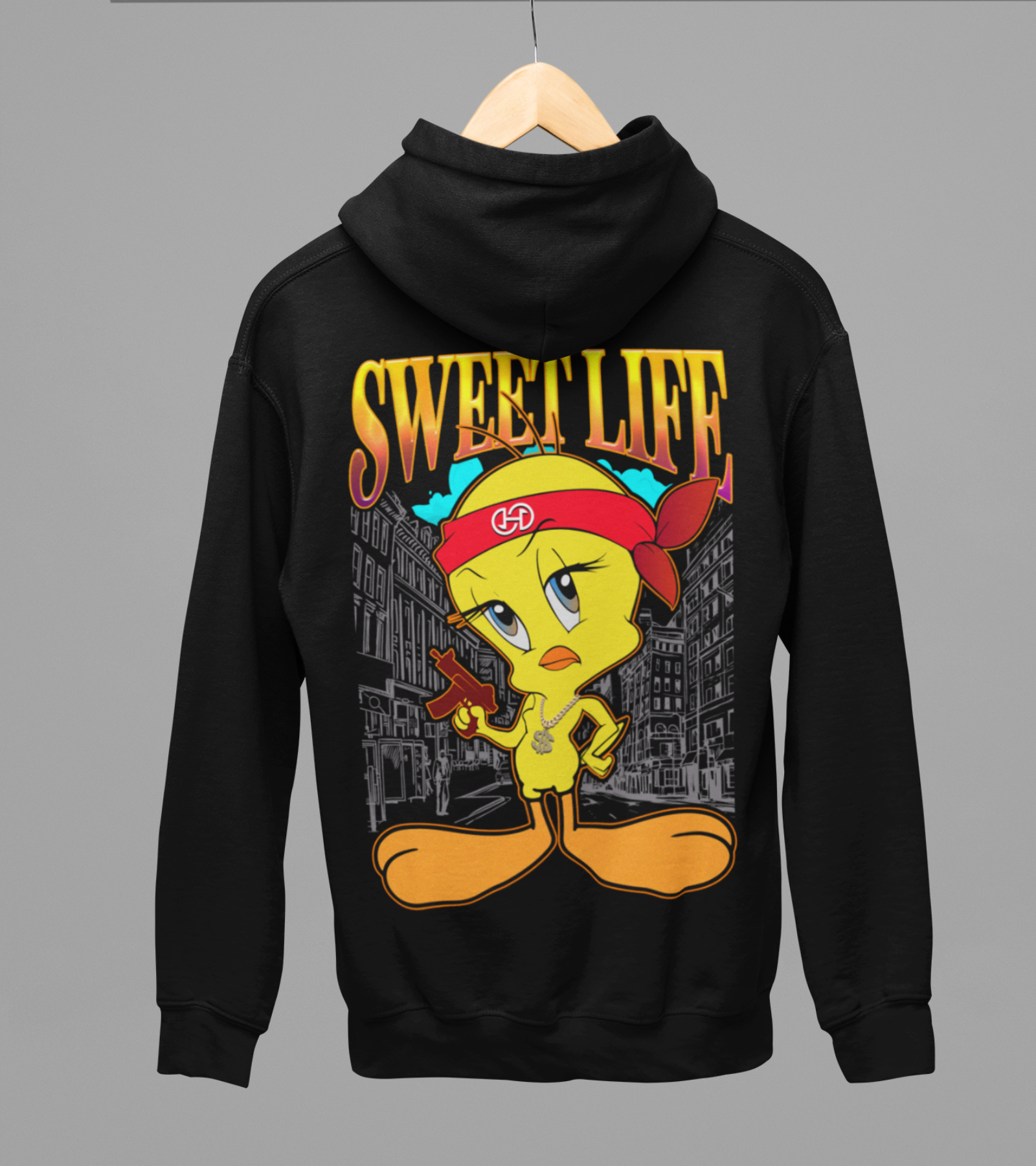 Gangster Tweety Hoodie