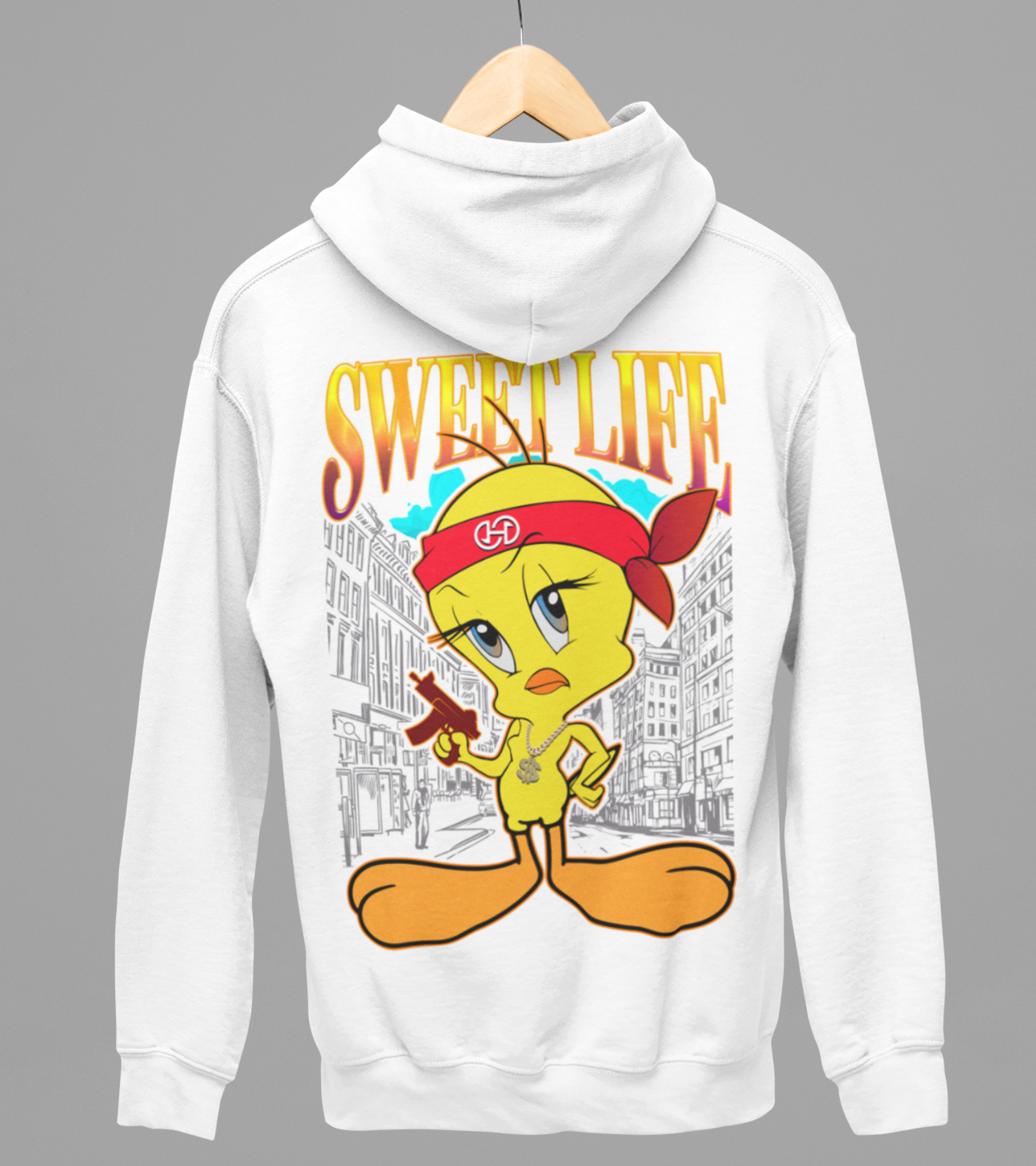 Gangster Tweety Hoodie